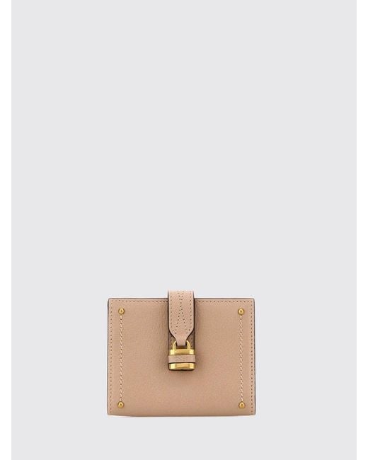 Chloé Natural ChloÉ Paddington Leather Wallet