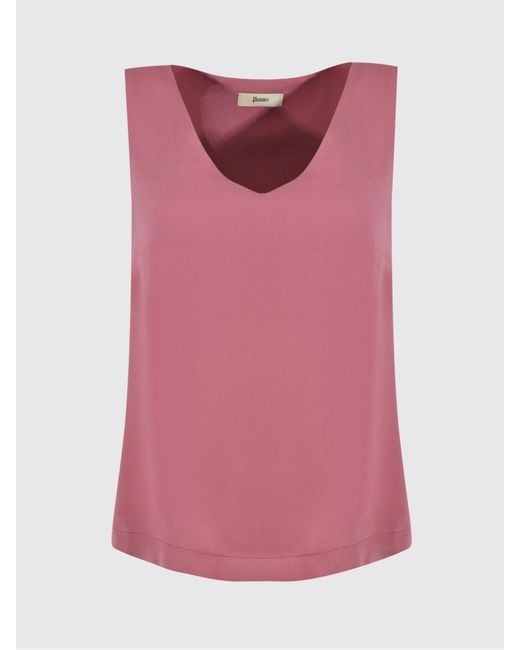 Top Mujer Herno de color Red