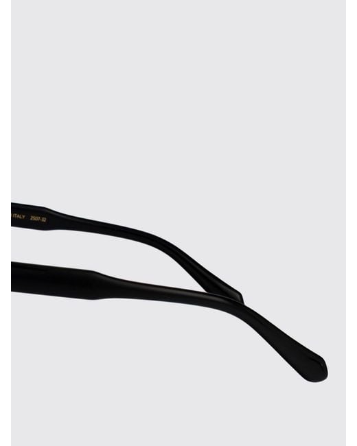 Ferragamo Black Cat-Eye Acetate Sunglasses With Gancini Logo And Dark Lenses for men