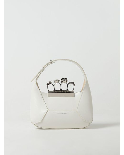 Alexander McQueen White Mini Bag