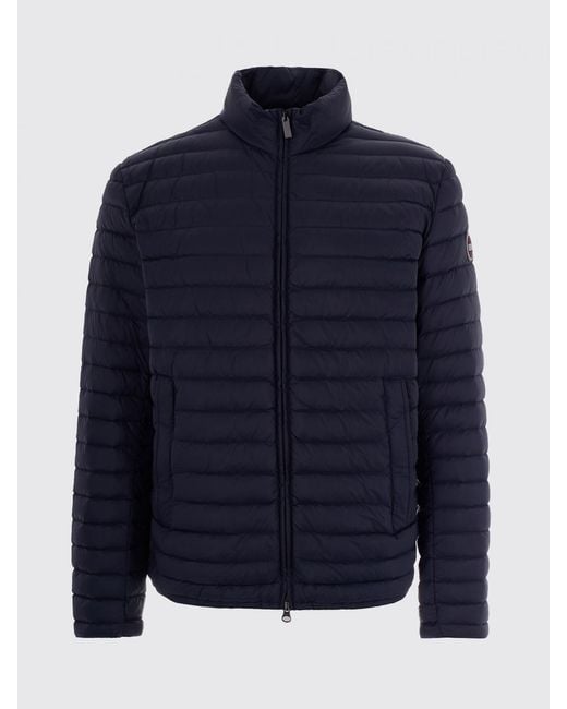 Colmar Blue Padded Nylon Down Jacket for men