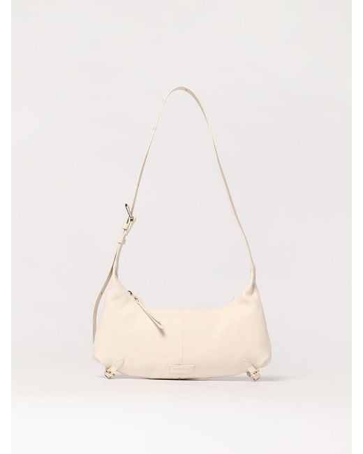 Coccinelle Natural Soft Leather Crossbody Bag