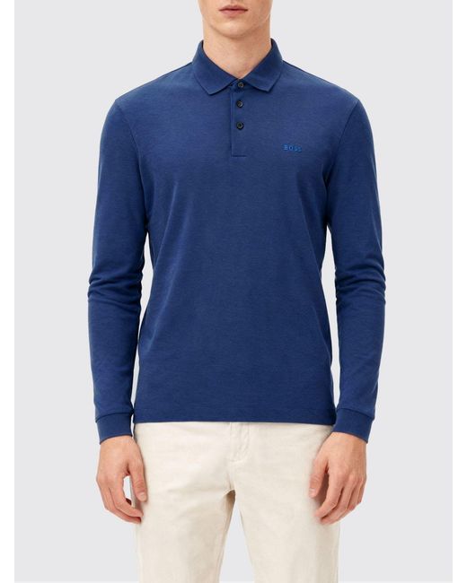 Boss Blue Polo Shirt for men