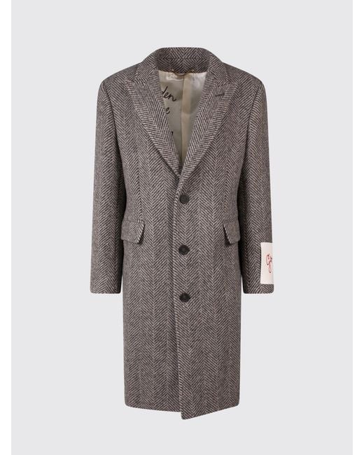 Golden Goose Deluxe Brand Gray Coat for men
