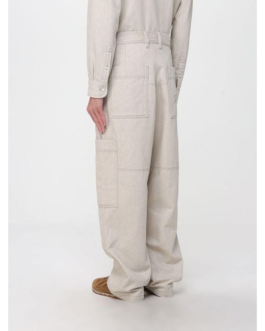 Jacquemus Natural Pants for men