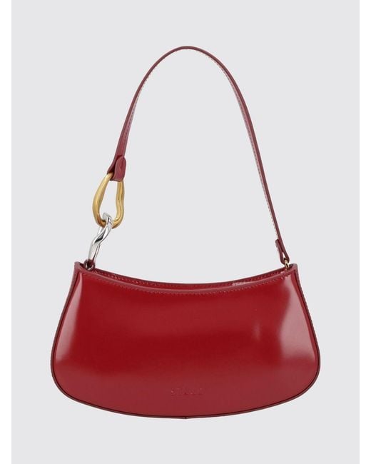 Staud Red Shoulder Bag