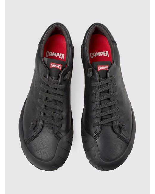 Camper Black Peu Path+ Leather Sneakers for men