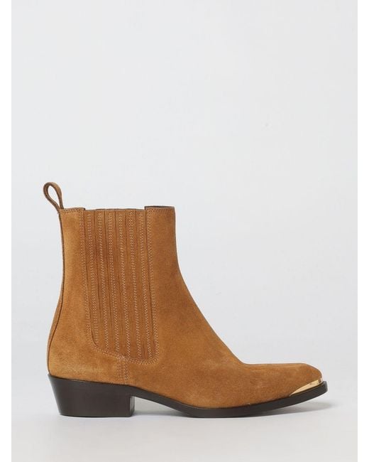 Isabel Marant Brown Slip-On Boots