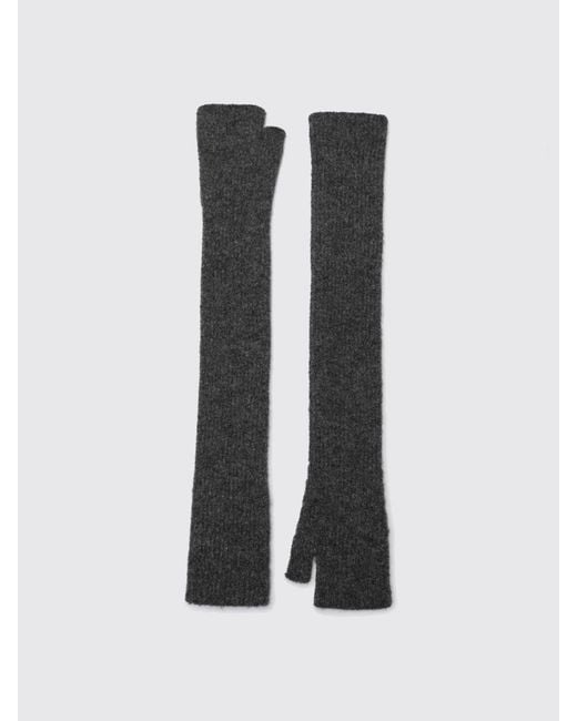 Roberto Collina Black Gloves