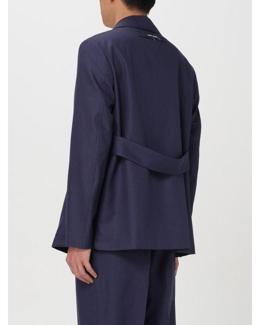 Fendi Blue Jacket for men