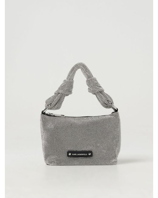 Karl Lagerfeld Gray Mini Bag