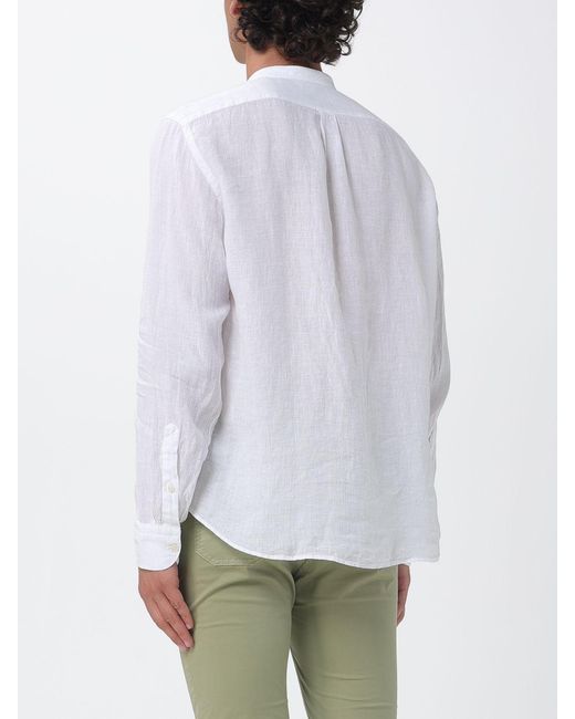 B.D. Baggies White Basic Cotton Shirt for men