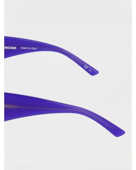 Balenciaga Blue Bb Sunglasses