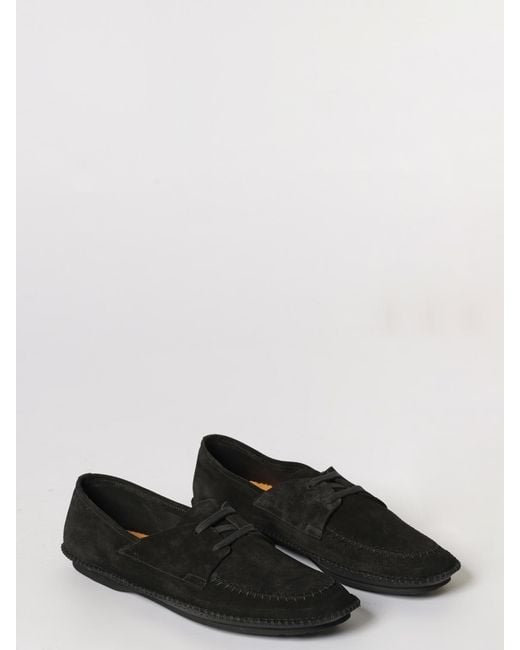Premiata White Deconstructed Suede Derby Shoes for men