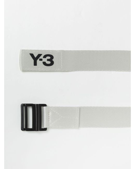 Cintura in tessuto di Y-3 in White da Uomo