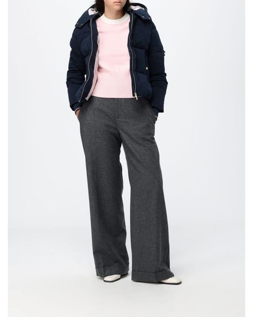 Thom Browne Pink Hector Crewneck Short-Sleeved Sweater