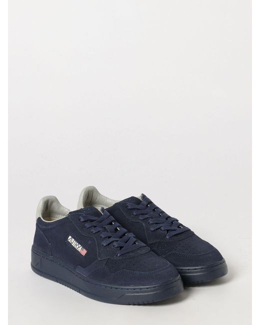 Autry Blue Medalist Low Trainers for men