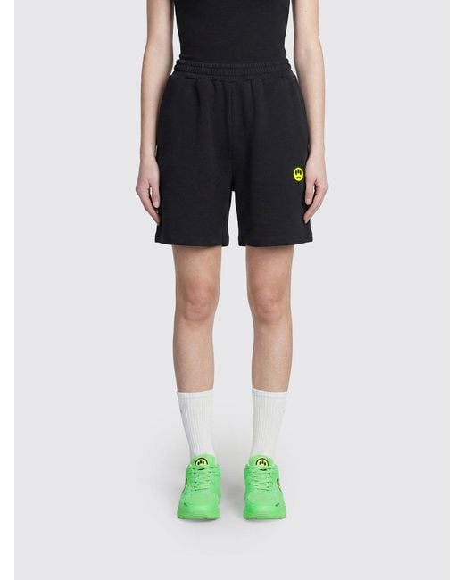 Barrow Green Cotton Sport Shorts