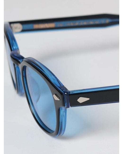 Moscot Blue Sunglasses for men