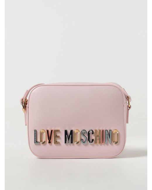 Love Moschino Pink Schultertasche