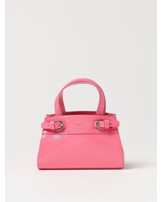 Armani Exchange Pink Shoulder Bag