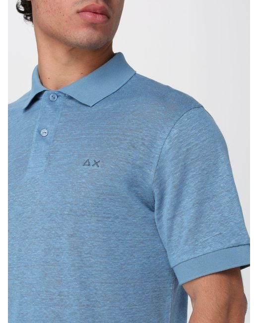 Sun 68 Blue T-Shirt for men