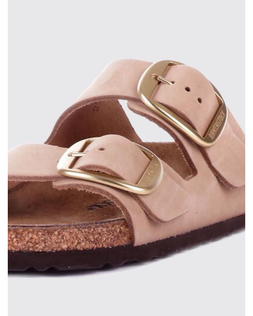 Birkenstock Pink Arizona Nubuck Sandals