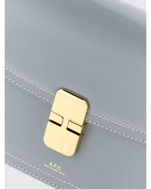A.P.C. Gray Handbag