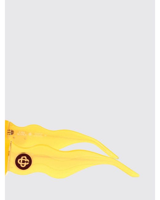 Casablanca Yellow Ew-020-08 Acetate Sunglasses for men
