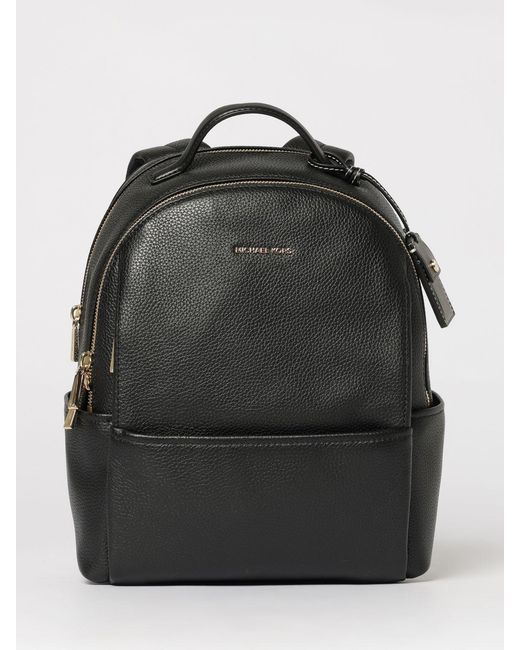 Michael Kors Black Sable Grained Leather Backpack