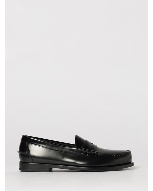 Church's White Brushed Leather Loafers for men