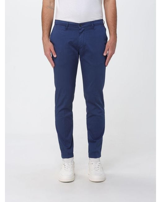 XC Blue Slim Fit Chino Pants for men