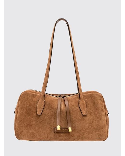 Gianni Chiarini Brown Aryna Suede Bag