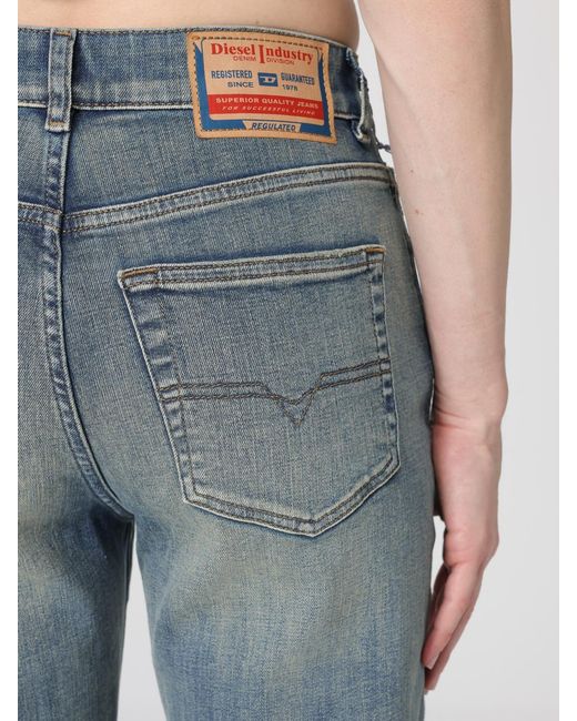 DIESEL Blue D-Sent Slim Fit Jeans