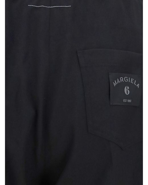 MM6 by Maison Margiela Black Pants for men