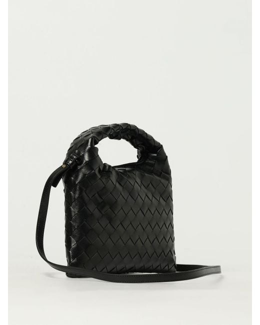 Bottega Veneta Black Schultertasche Damen