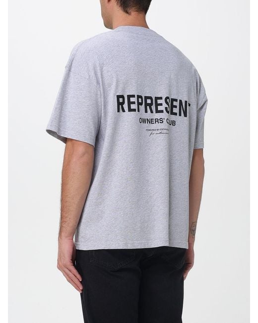 Represent Multicolor Cotton T-Shirt With Print for men