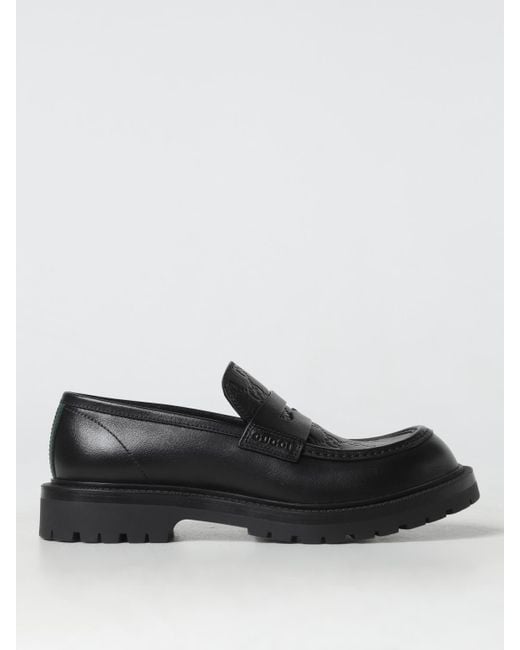 Gucci Loafer Mit Webstreifen in Black für Herren
