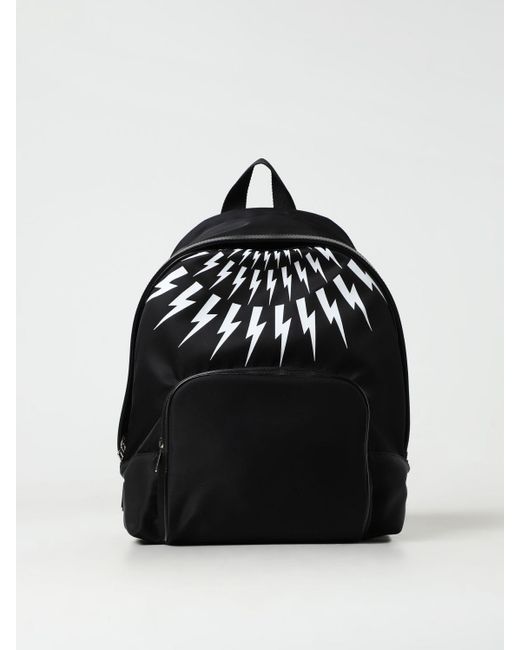 Neil Barrett Black Backpack for men
