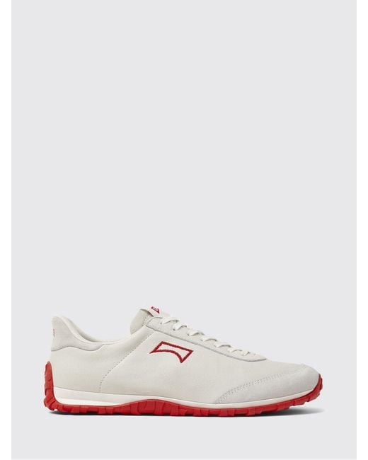 Camper White Drift Walk Leather Sneakers for men