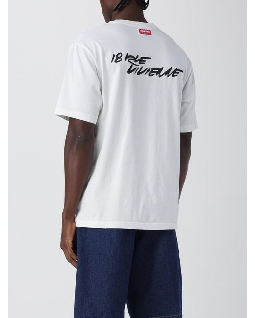 KENZO White T-Shirt for men