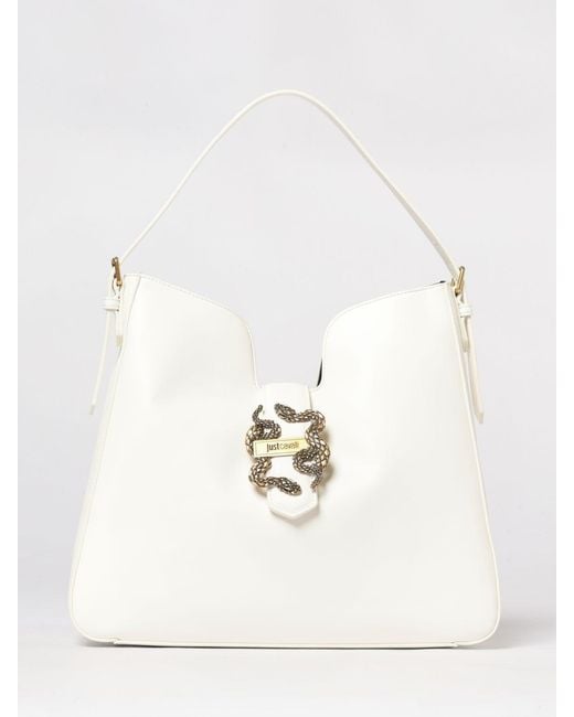 Just Cavalli Natural Faux Leather Bag