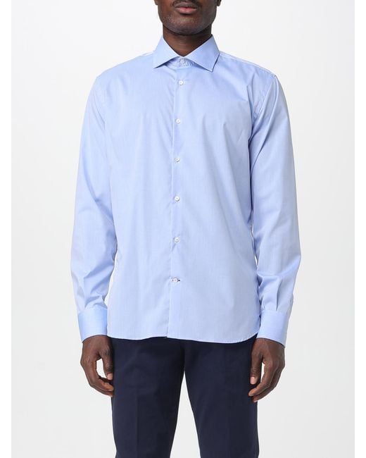 Brooksfield Blue Shirt for men