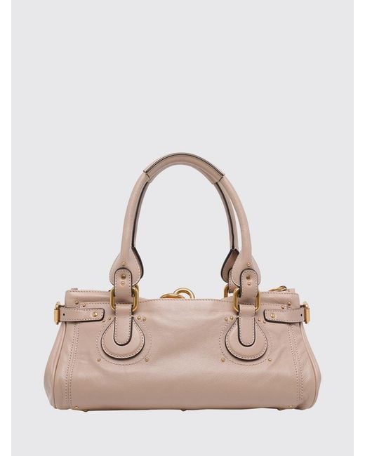 Chloé Natural Chlo&Eacute Paddington Leather Bag