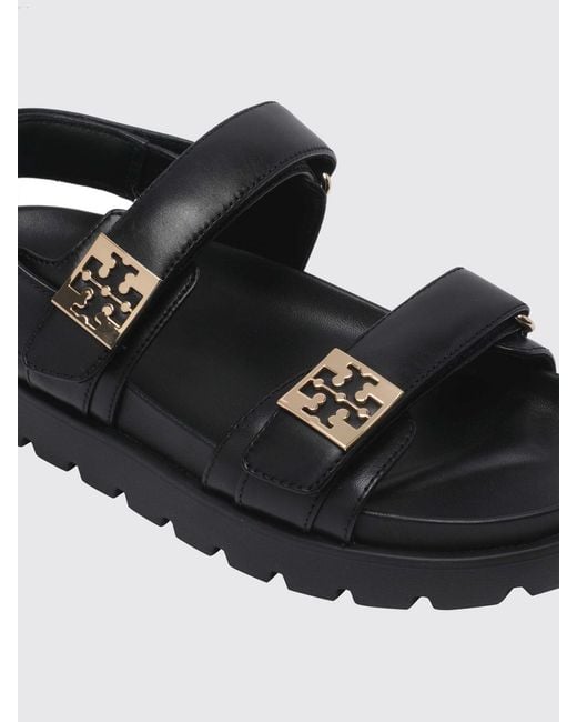 Tory Burch White Leather Mellow Sport Sandal