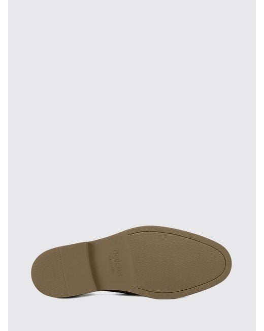 Doucal's Green Suede Loafers for men