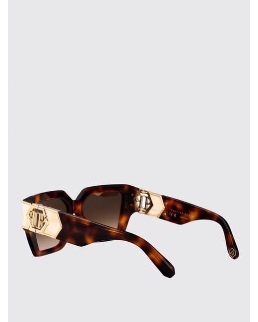 Philipp Plein Brown Sunglasses
