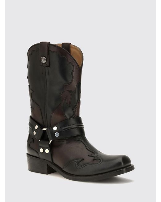 Versace Black Boots