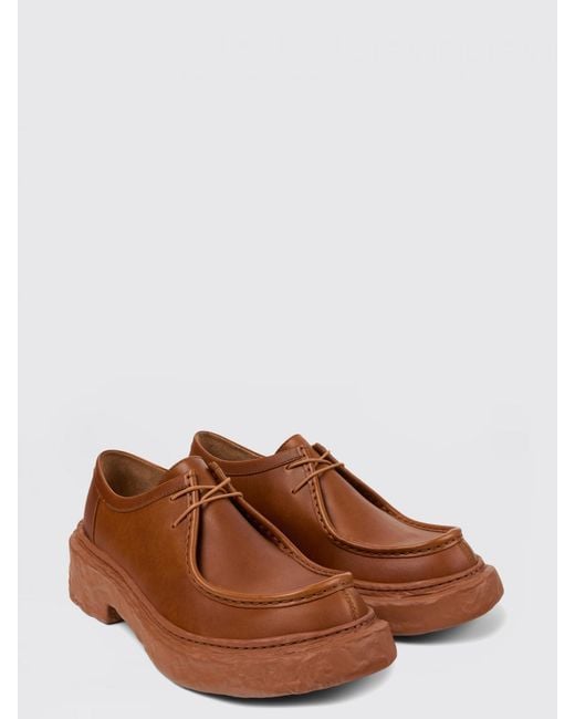 CAMPERLAB Brown Vamonos Leather Derby for men