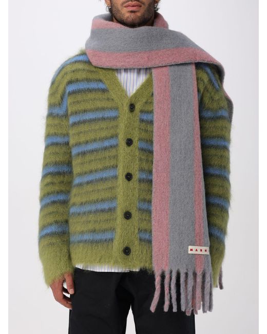 Marni White Scarf for men